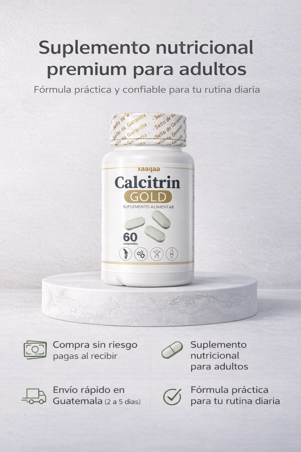 Calcitrin Gold X 60